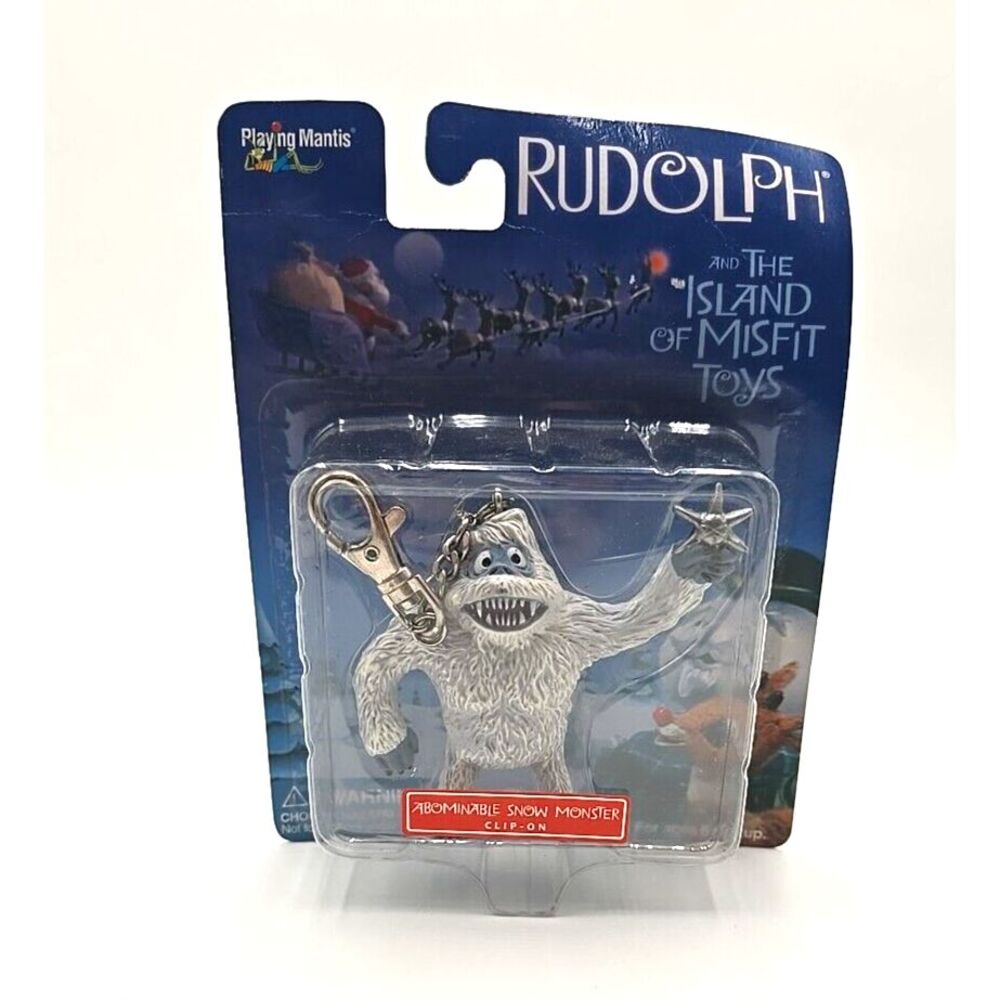 Abominable Snow Monster Rudolph Island of Misfit‎ Toys Clip-On Orig Pkg 2000 NEW